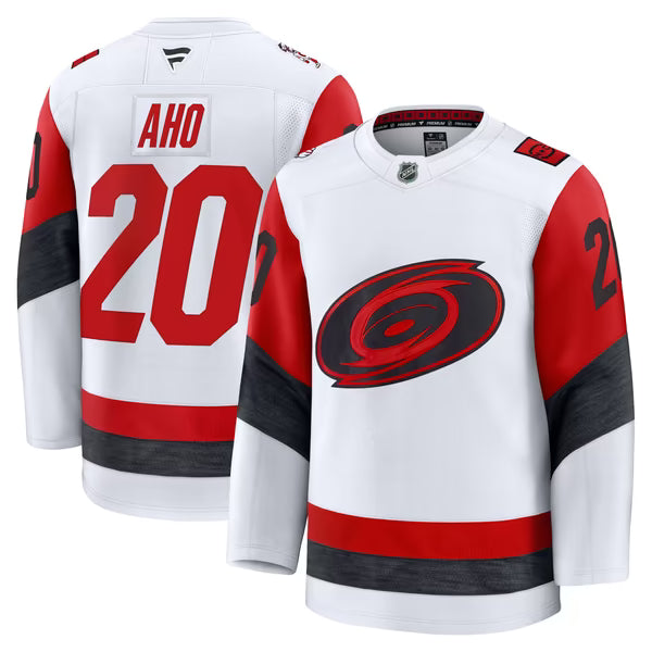 Town Jersey Sebastian Aho Carolina Hurricanes Fanatics Away Jersey White