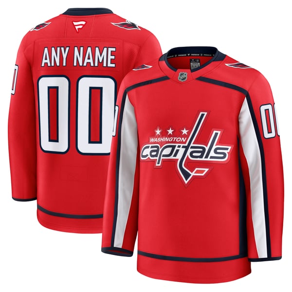 Town Jersey Fanatics Men's Washington Capitals Home Jersey - Red