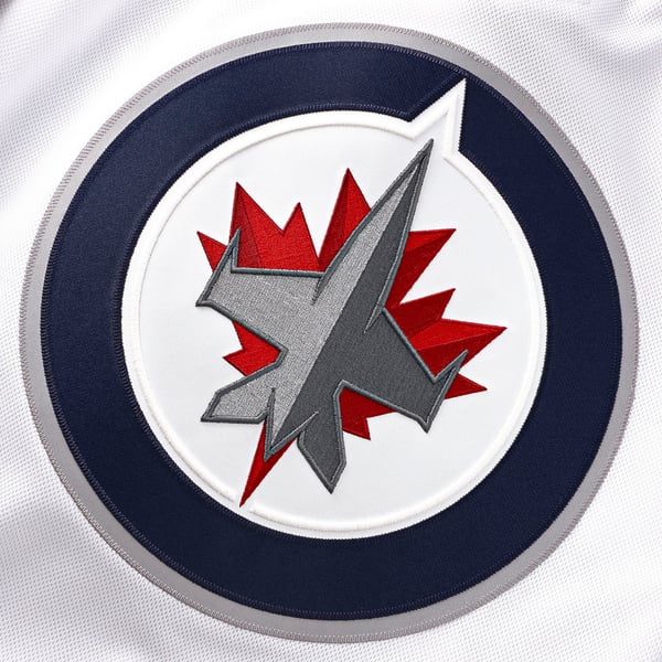 Town Jersey Winnipeg Jets Fanatics Away Premium Custom Jersey White