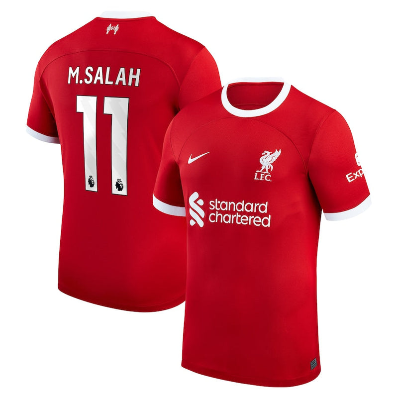 Mohamed Salah Liverpool Nike 2023/24 Home  Player Jersey - Red