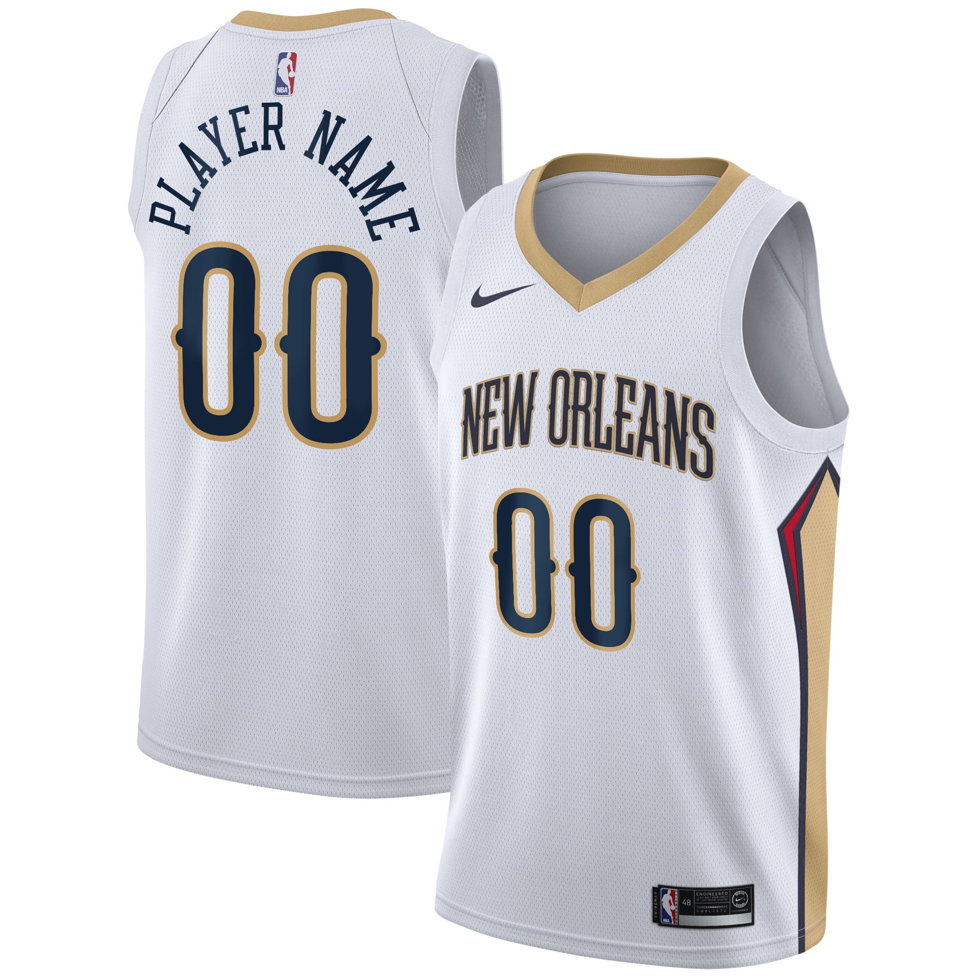 Town Jersey Nike New Orleans Pelicans Association Swingman Jersey
