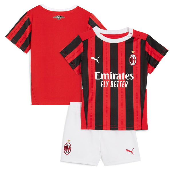 AC Milan PUMA Home 2024/25 Little Kids Custom Jersey - Red