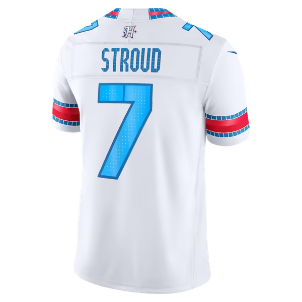 C.J. Stroud Houston Texans Nike 2026 Rivalries Collection Stitched Limited Jersey - White