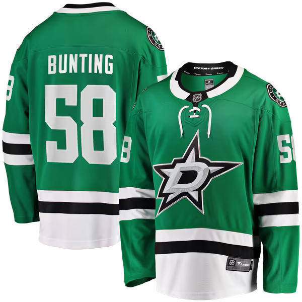 Town Jersey Michael Bunting Dallas Stars Fanatics Home Jersey