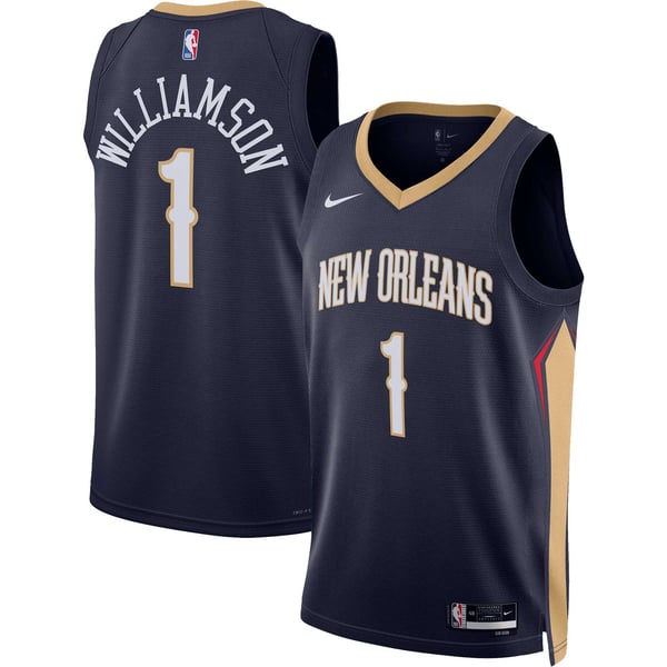 Town Jersey Nike Zion Williamson Pelicans Swingman Jersey