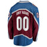 Town Jersey Colorado Avalanche Fanatics Home Breakaway Custom Jersey