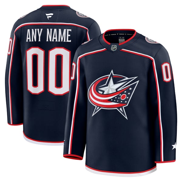 Town Jersey Columbus Blue Jackets Fanatics Home Premium Jersey Navy