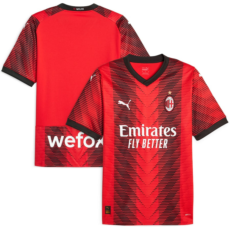 AC Milan Puma 2023/24 Home  Jersey - Red