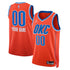 Town Jersey Jordan Brand Unisex OKC Thunder Statement Jersey Orange