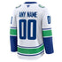 Town Jersey Vancouver Canucks Fanatics Away Premium Custom Jersey - White