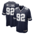 Custom Quinnen Williams Dallas Cowboys Game Jersey Navy