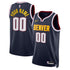 Town Jersey Nike Unisex Denver Nuggets Swingman Navy Custom Jersey
