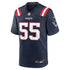 Jared Wilson New England Patriots Nike Team Game Jersey - Navy