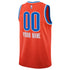 Town Jersey Jordan Brand Unisex OKC Thunder Statement Jersey Orange