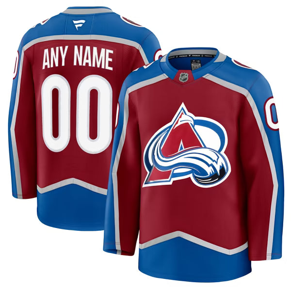 Town Jersey Fanatics Colorado Avalanche Home Premium Jersey
