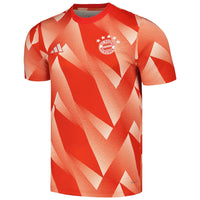 Bayern Munich adidas 2023/24 Pre-Match Top - Red