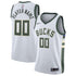 Town Jersey Milwaukee Bucks Nike 2020/21 Swingman Custom Jersey - White