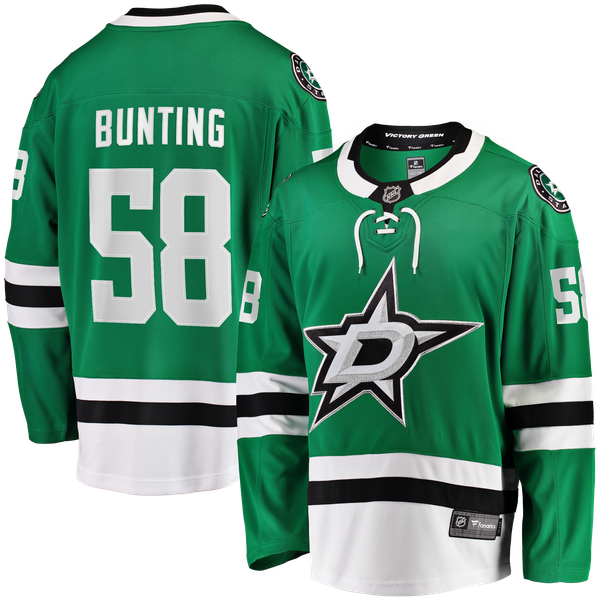 Town Jersey Michael Bunting Dallas Stars Fanatics Home Jersey