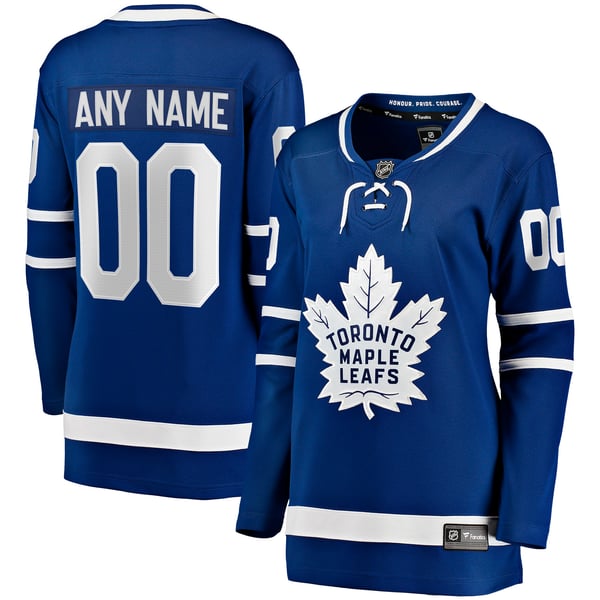 Town Jersey Fanatics Women's Toronto Maple Leafs Home Breakaway Jersey - Blue