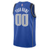 Town Jersey Nike Unisex Dallas Mavericks Swingman Custom Jersey Blue