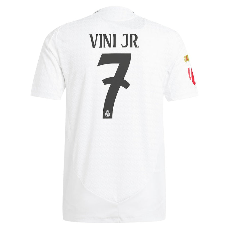 Vini Jr. Real Madrid adidas 2024/25 Home Authentic Player Jersey - White