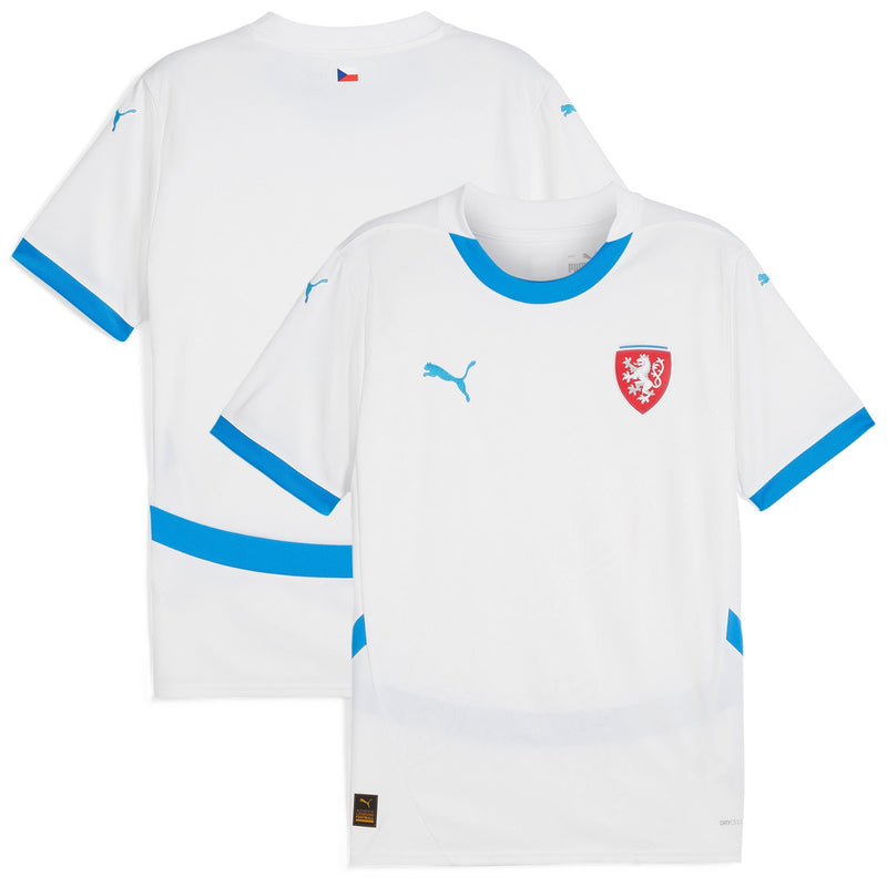 Czech Republic PUMA Away 2024/25 Custom Jersey - White