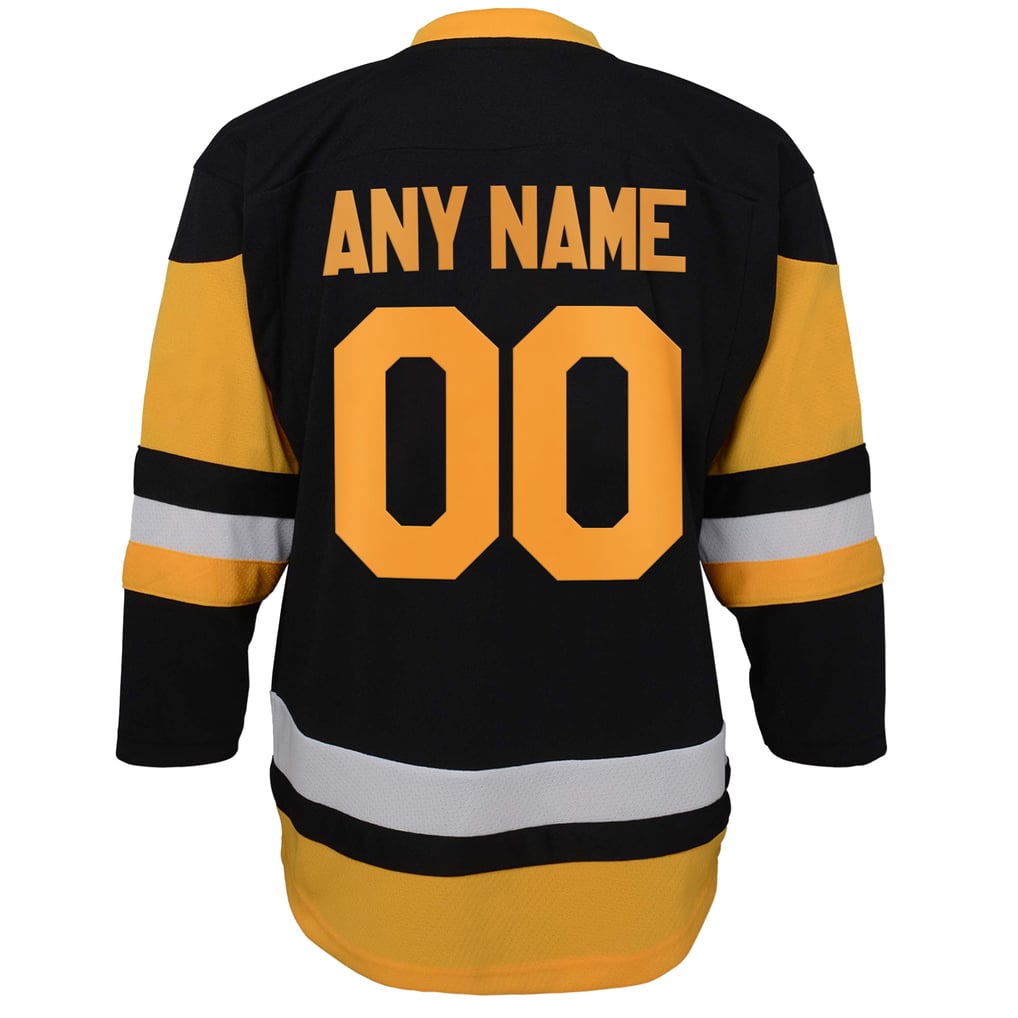 Town Jersey Outerstuff Kids' Pittsburgh Penguins Home Replica Custom Jersey