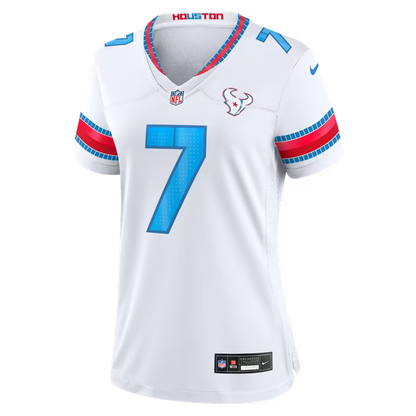 C.J. Stroud Houston Texans Nike Women's 2026 Rivalries Collection Game Jersey - White