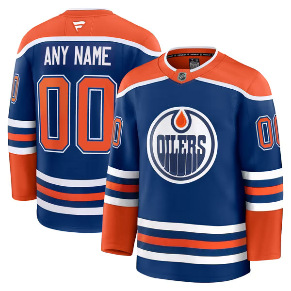 Town Jersey Edmonton Oilers Fanatics Home Premium Jersey Royal