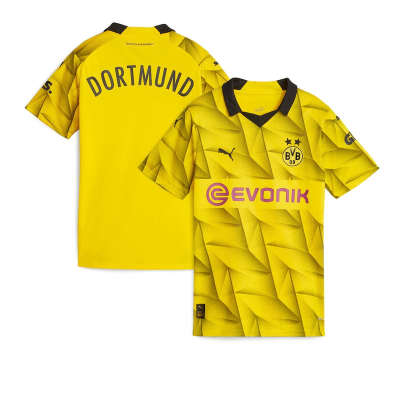 Borussia Dortmund Puma 2023/24 Third Custom Jersey - Yellow