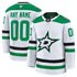 Town Jersey Dallas Stars Fanatics Away Premium Custom Jersey - White