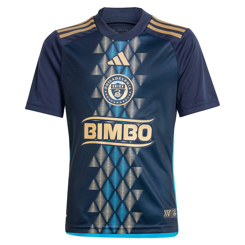 Philadelphia Union adidas  2024 The XV Kit  Custom Jersey – Navy