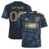 Customized Philadelphia Union Youth 2026 1776 Kit Replica Custom Jersey Navy