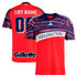 Customized New England Revolution 2025 Third Replica Custom Jersey Red