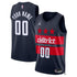 Town Jersey Unisex Washington Wizards Jordan Brand Custom Swingman Jersey Navy