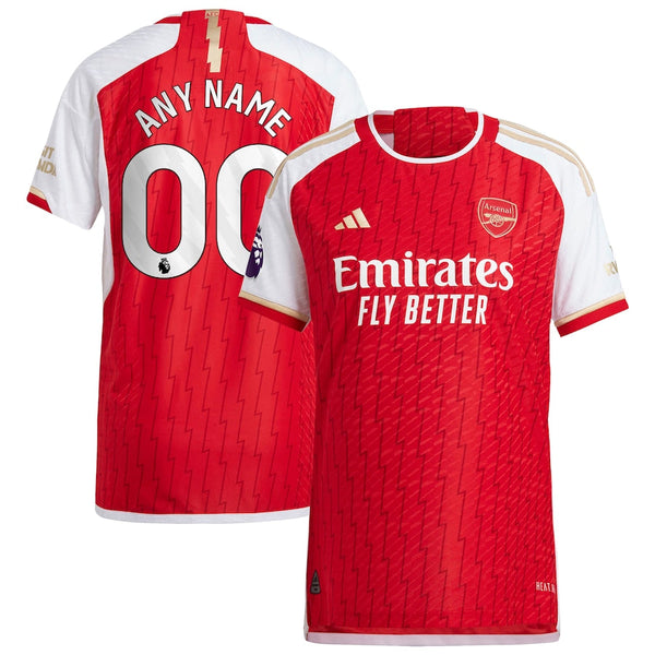 Arsenal adidas 2023/24 Home Custom Jersey - Red