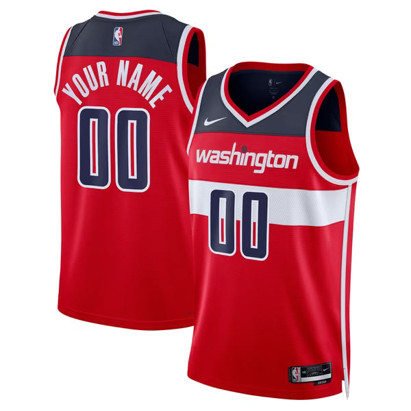 Town Jersey Nike Unisex Washington Wizards Icon Jersey Red