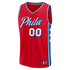 Town Jersey Philadelphia 76ers Fanatics Fast Break Jersey - Red