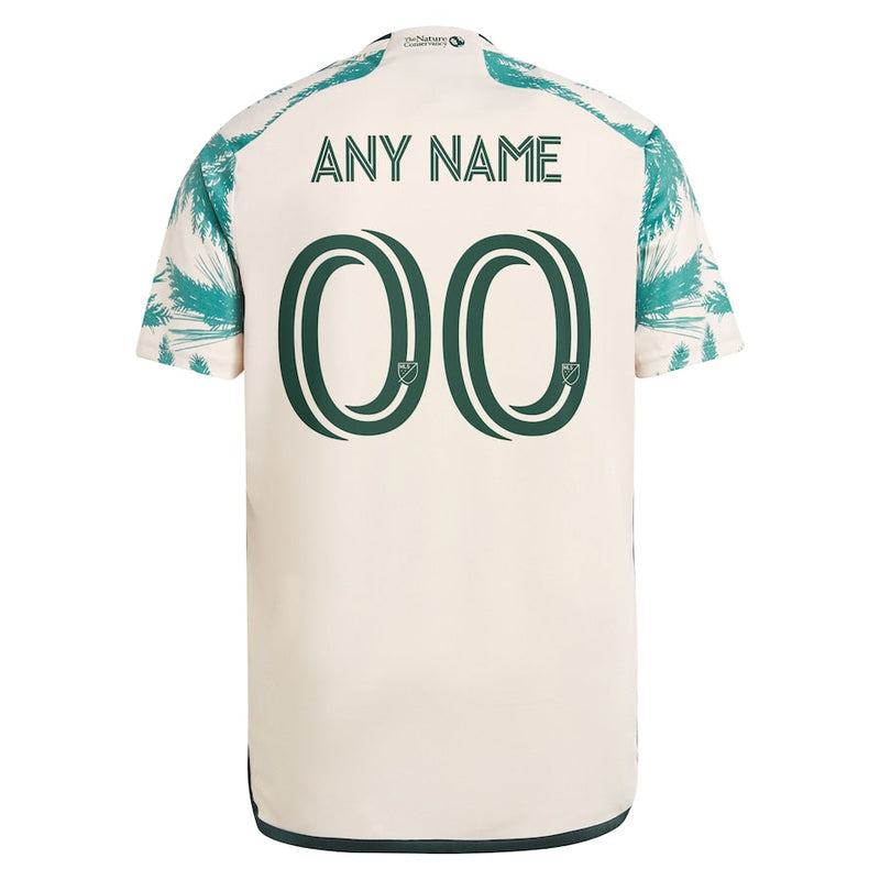 Portland Timbers adidas 2024 Nature Unites  Custom Jersey – Tan