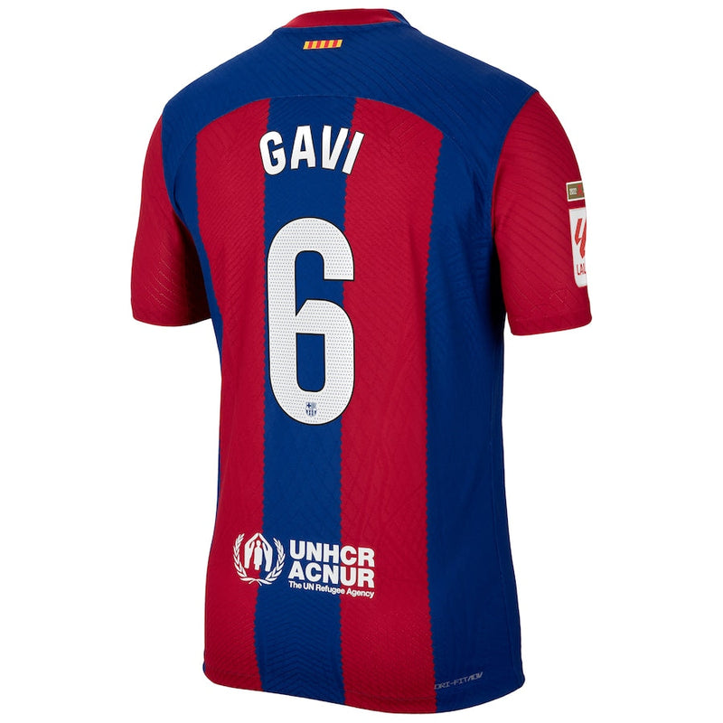 Gavi Barcelona Nike 2023/24 Third Authentic Jersey - Aqua