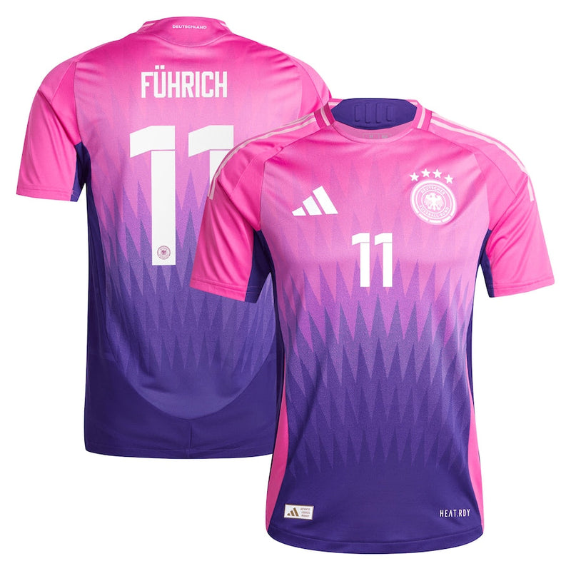 DFB adidas Away  Shirt 2024 with Führich 11 printing
