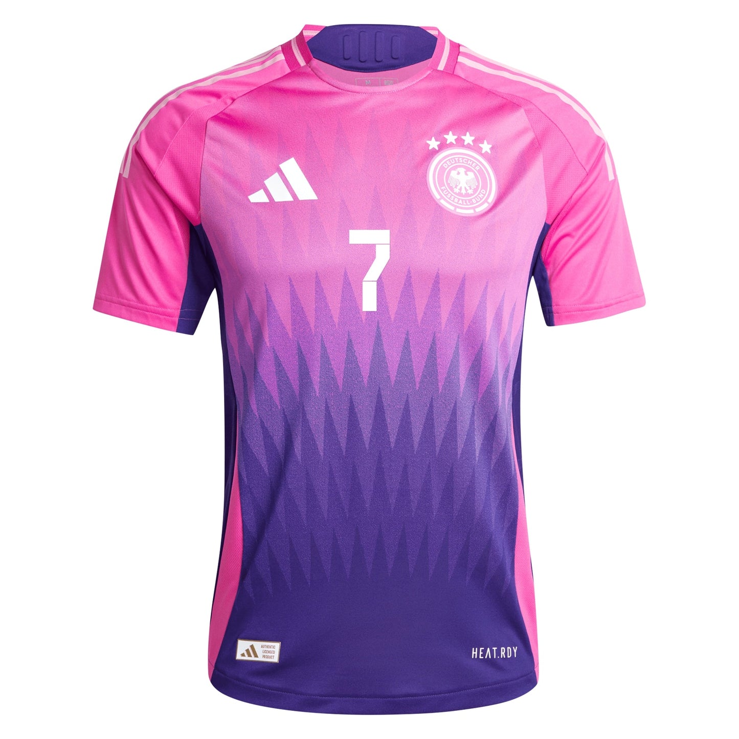 DFB adidas Away Shirt 2024 with Havertz 7 printing