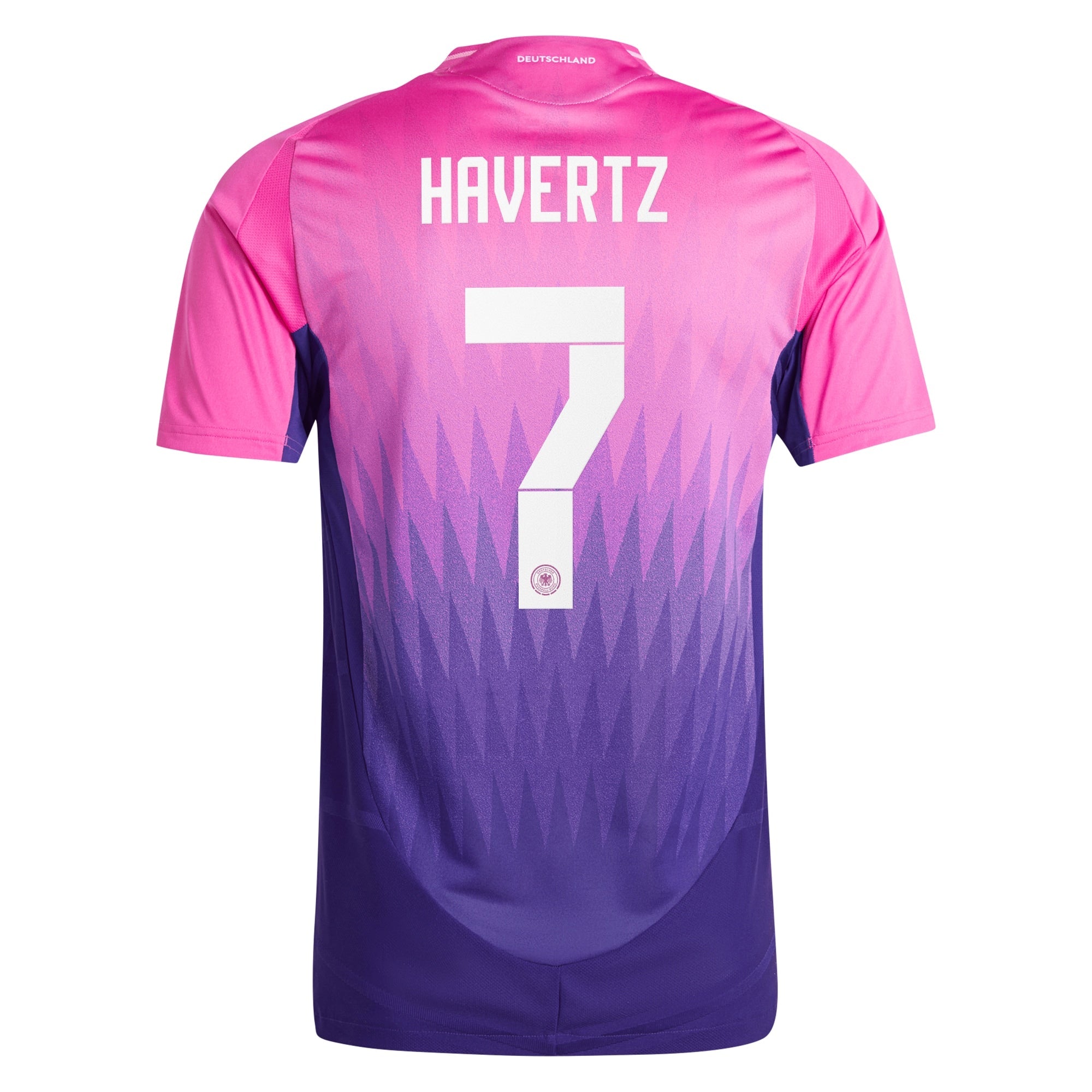 DFB adidas Away Shirt 2024 with Havertz 7 printing