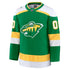 Town Jersey Fanatics Minnesota Wild Alternate Premium Custom Jersey - Green