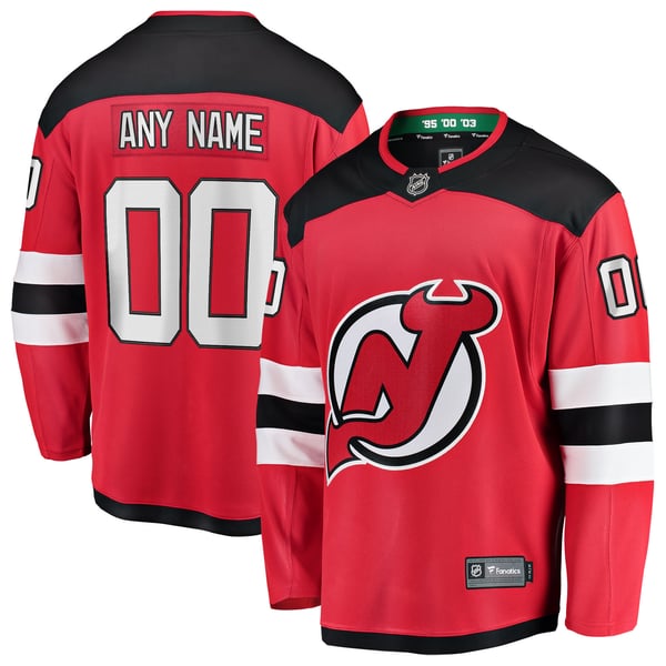 Town Jersey Fanatics New Jersey Devils Breakaway Jersey Red