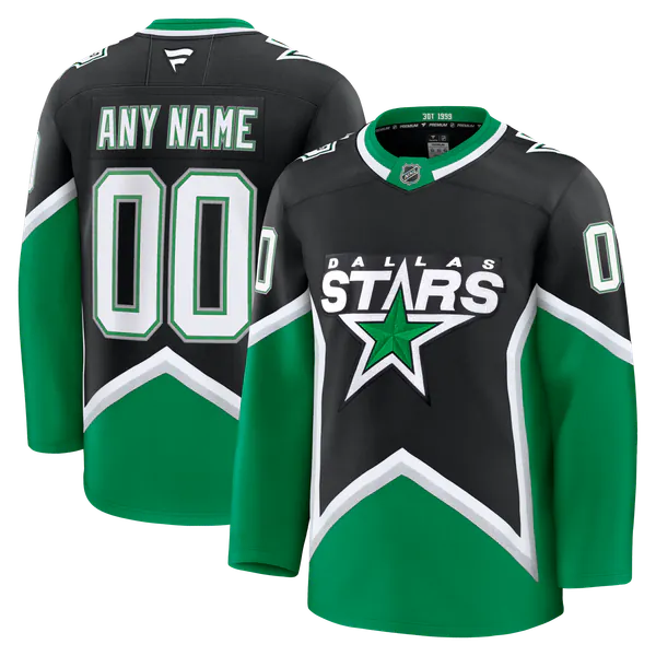 Town Jersey Dallas Stars Fanatics Alternate Premium Custom Jersey