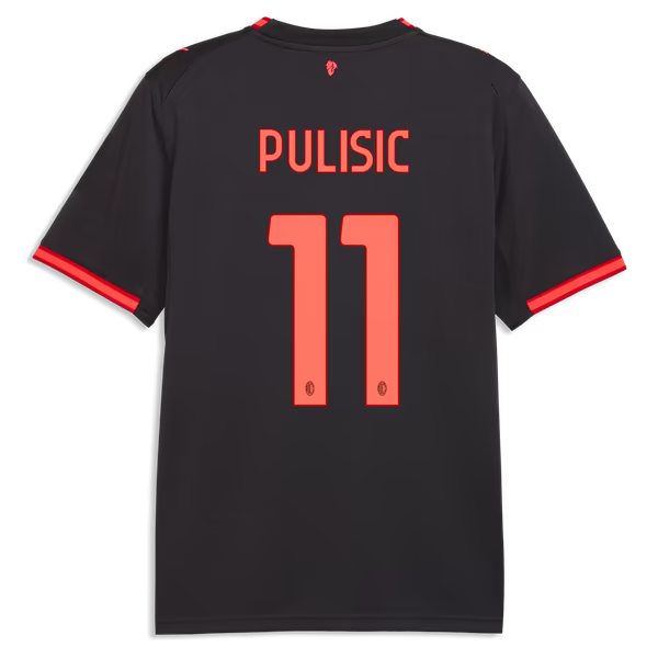 Christian Pulisic AC Milan Puma 2026/27 Third Replica Jersey - Gray
