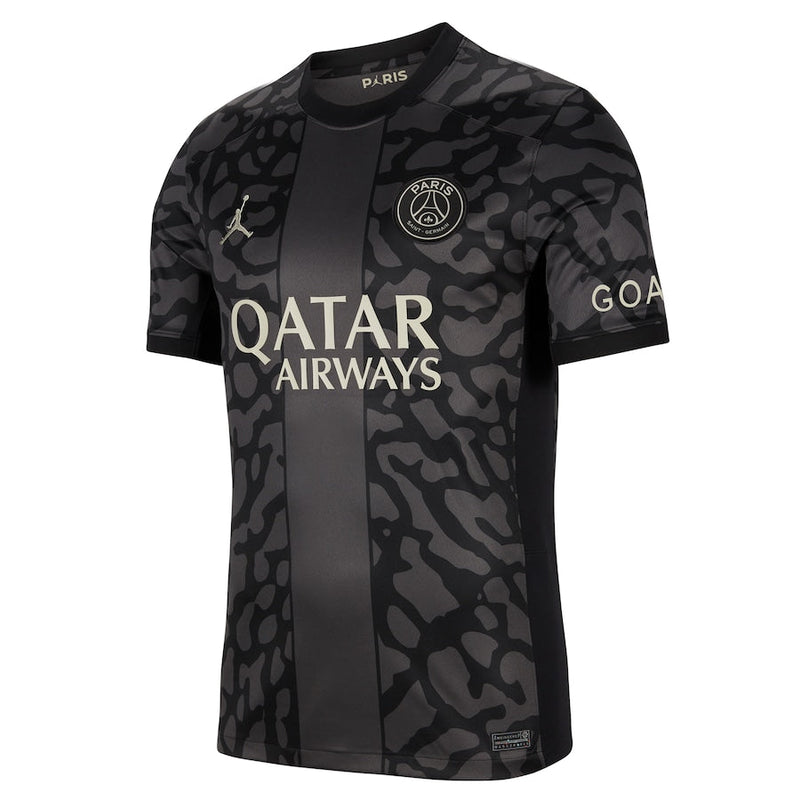 Achraf Hakimi Paris Saint-Germain Jordan Brand 2023/24 Third Stadium Player Jersey - Anthracite