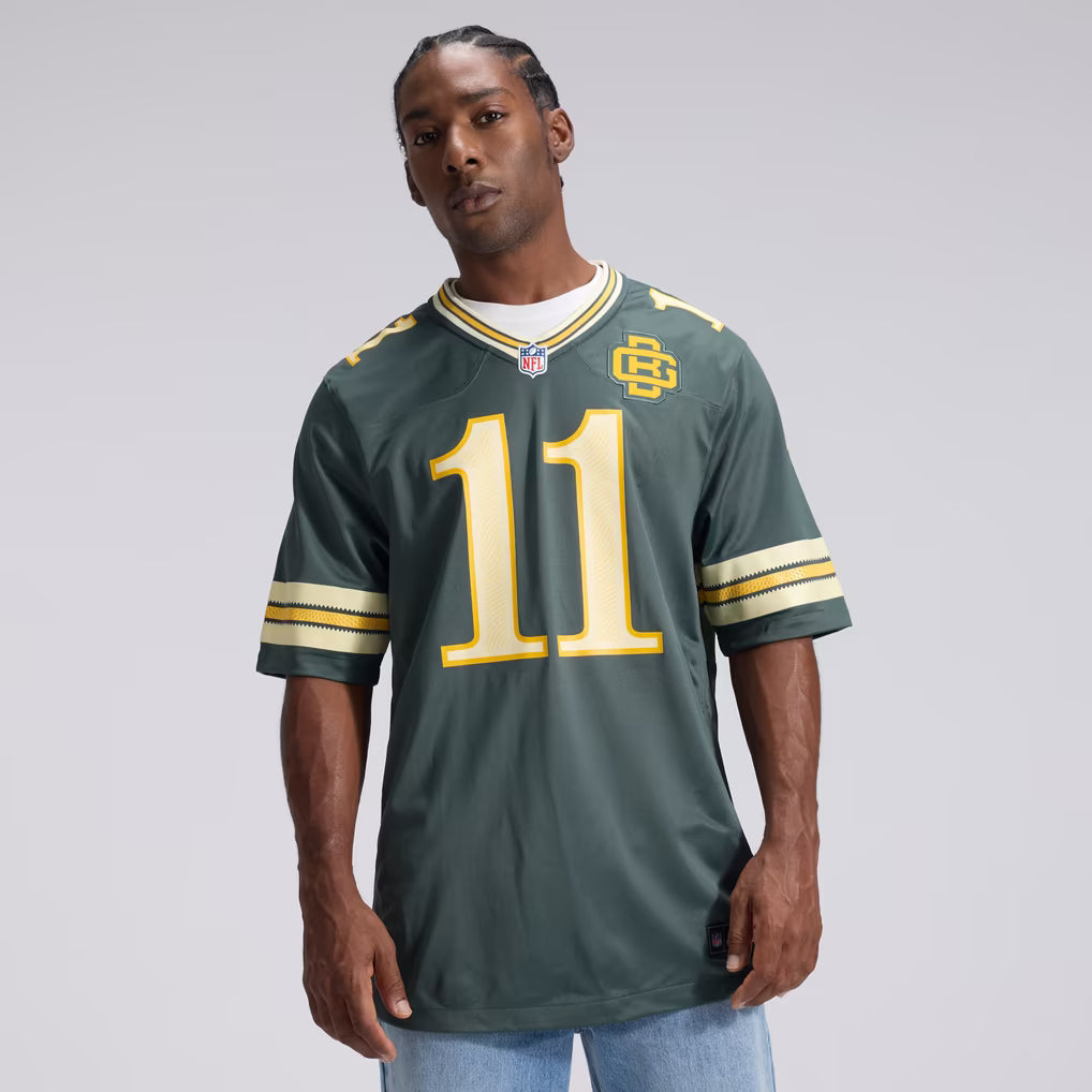 Jayden Reed Green Bay Packers Nike 2026 Rivalries Collection Game Jersey - Green