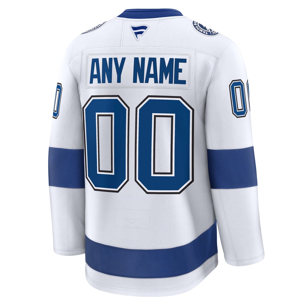 Town Jersey Fanatics Tampa Bay Lightning Away Custom Jersey